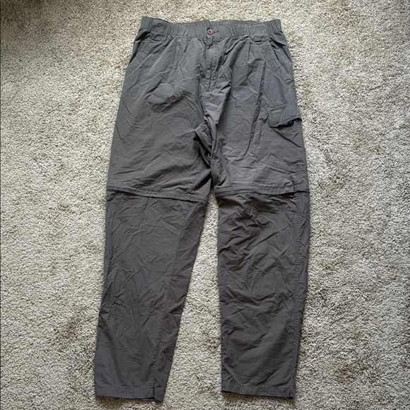 Simms Convertible Olive Green Fly Fishing Outdoor Pants - Picture 1 of 10